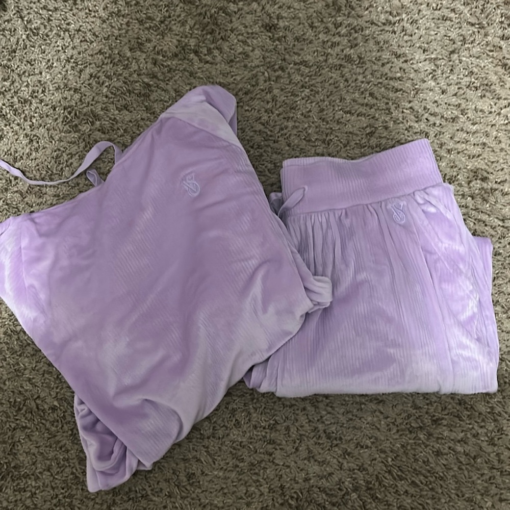 Victoria’s Secret matching velvet set